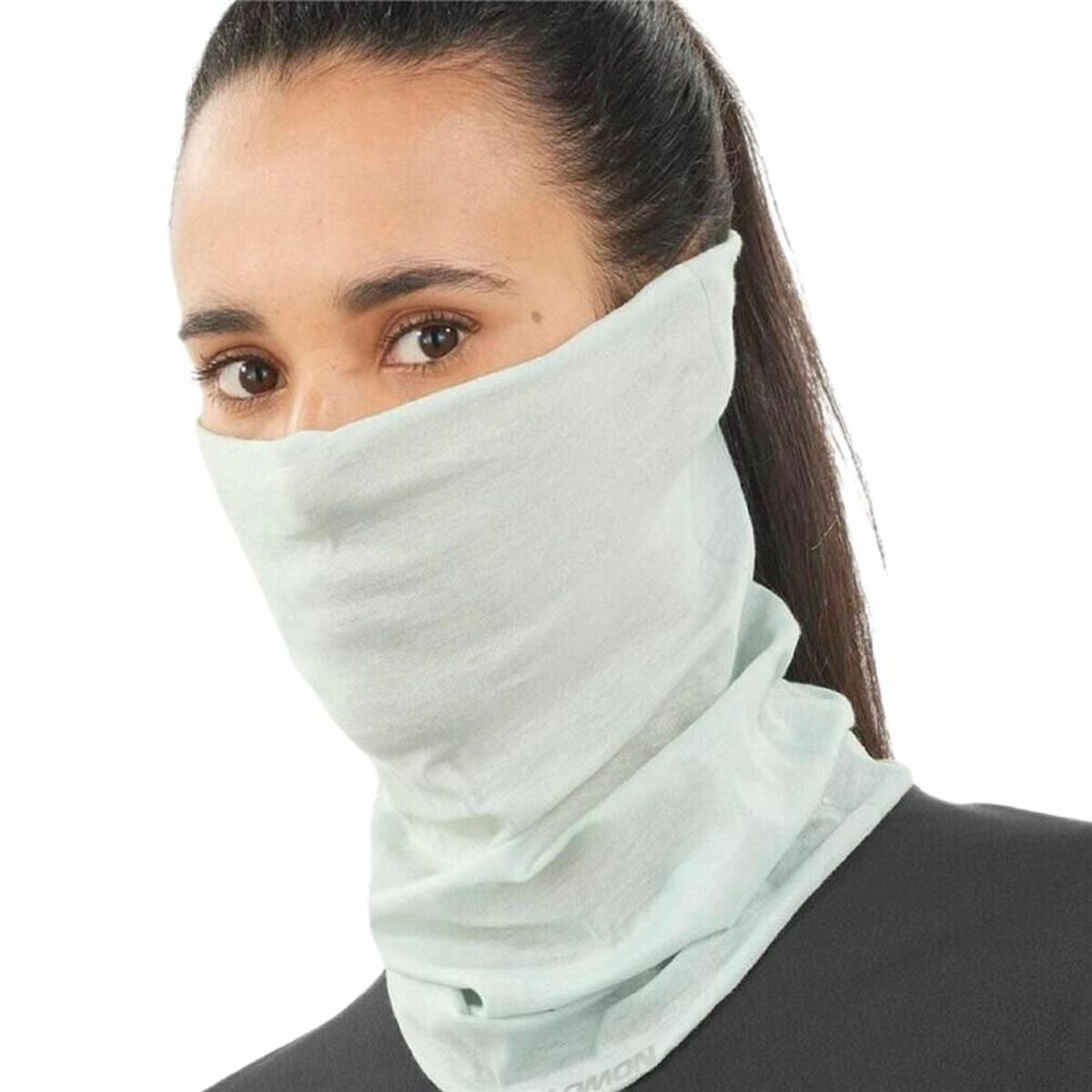 Image secondaire de Snood polaire Salomon Cross NeckHead Tube Misty Bleu clair