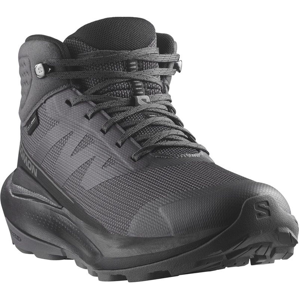 Hiking Boots Salomon Elixir Tour Mid Black