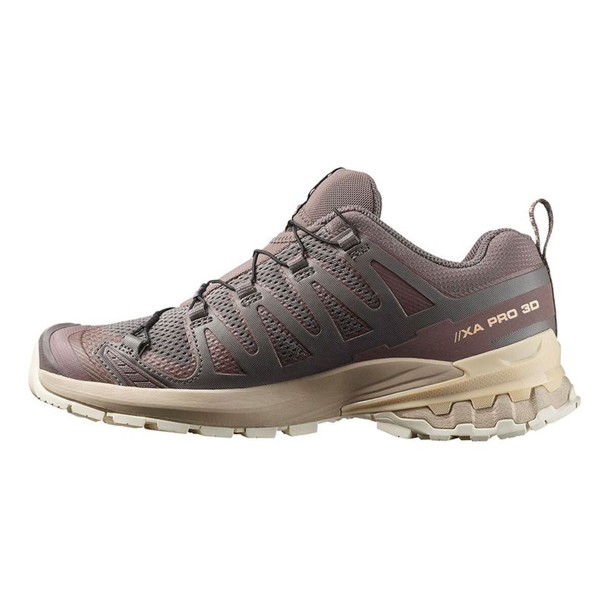 Trail running shoes for women Salomon Xa Pro 3D V9 Light brown