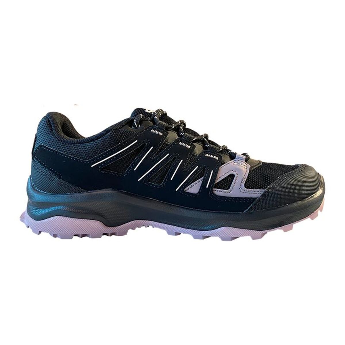 Trail running shoes for women Salomon Storen GTX Black