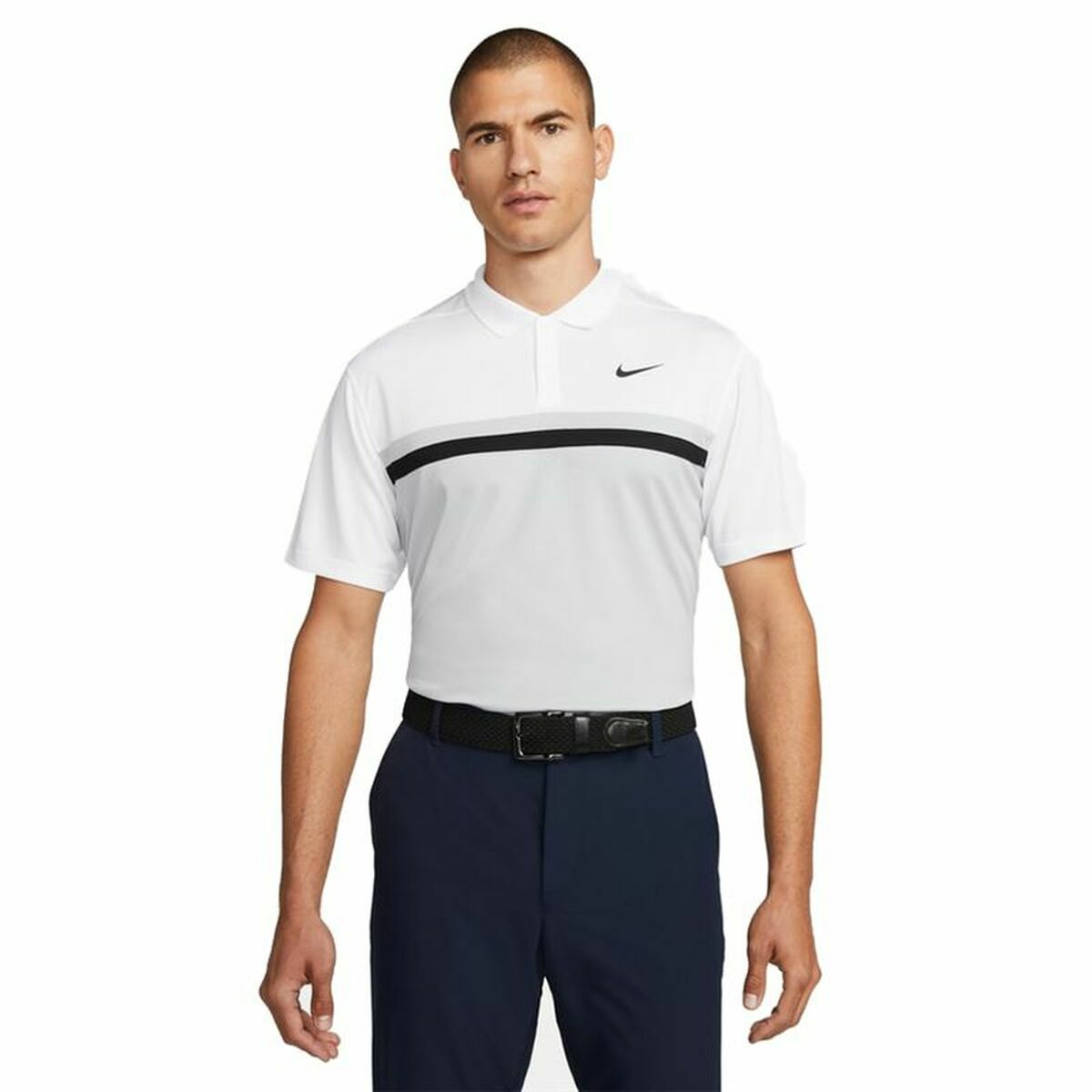 Мъжка Тениска  с къс ръкав Nike Dri-Fit Victory Бял