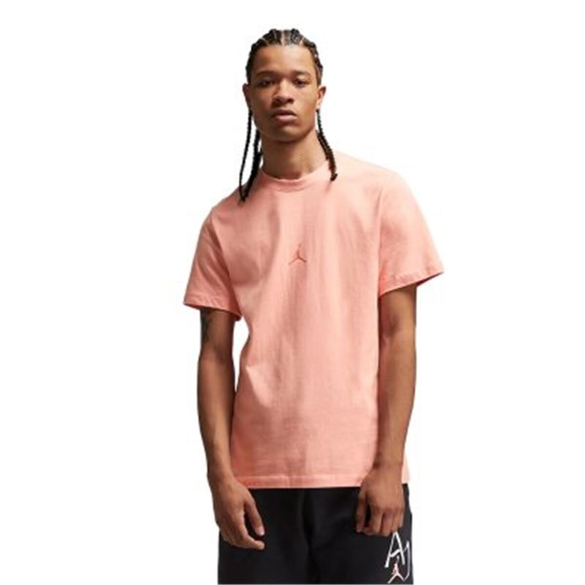 Mens Short Sleeve T-Shirt Nike DC7485-824 Salmon