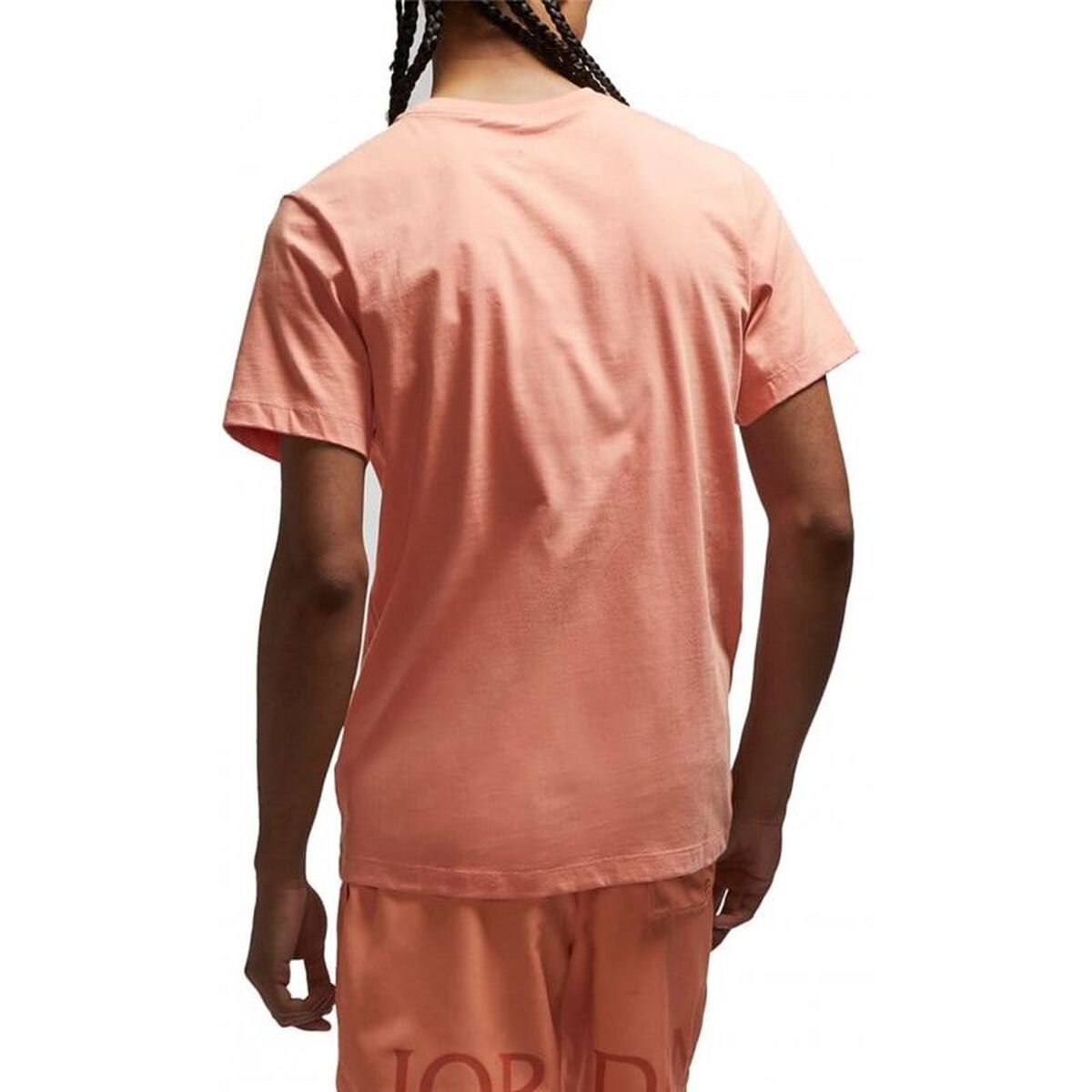 Mens Short Sleeve T-Shirt Nike DC7485-824 Salmon