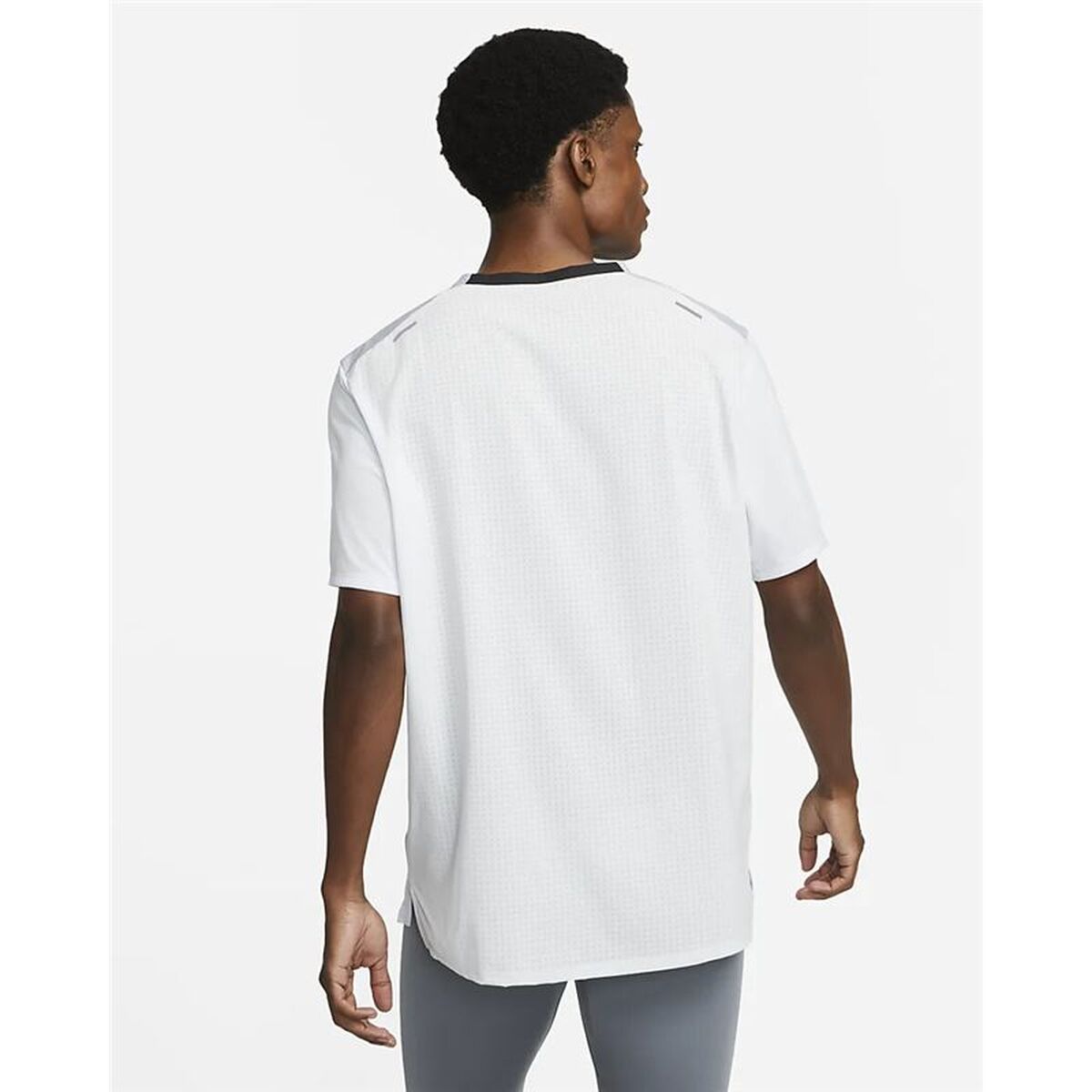 Mens Short Sleeve T-Shirt Nike DM4646-085 White