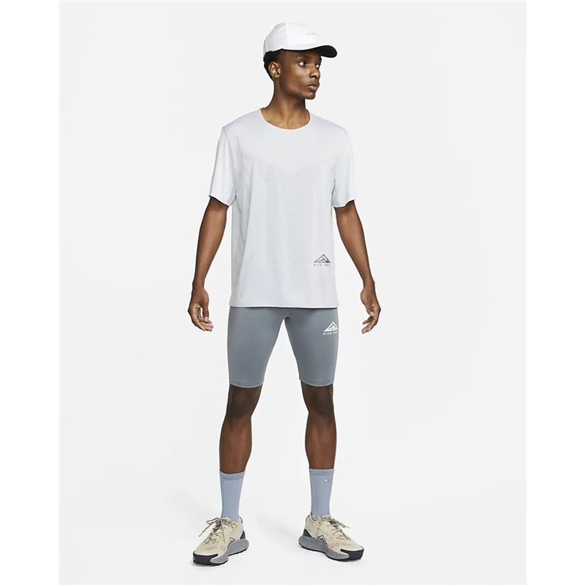 Mens Short Sleeve T-Shirt Nike DM4646-085 White