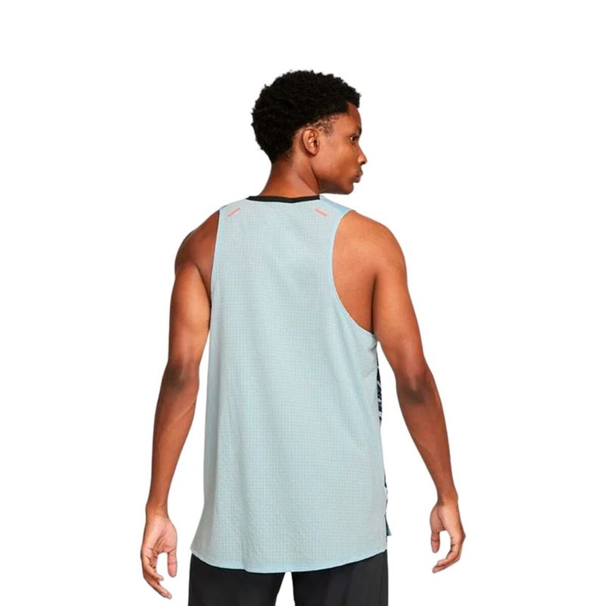 Mens Short Sleeve T-Shirt Nike DM4781-441 Cyan
