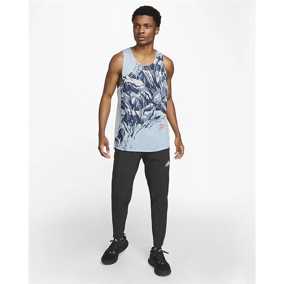 Mens Short Sleeve T-Shirt Nike DM4781-441 Cyan