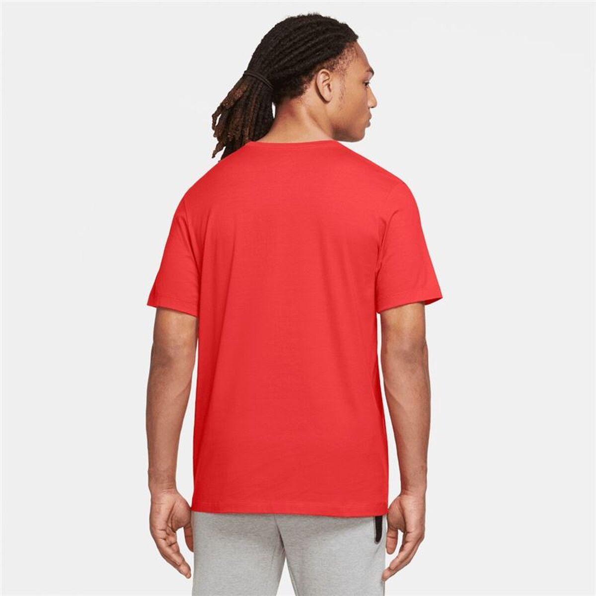 Mens Short Sleeve T-Shirt Nike DC5094-696 Red