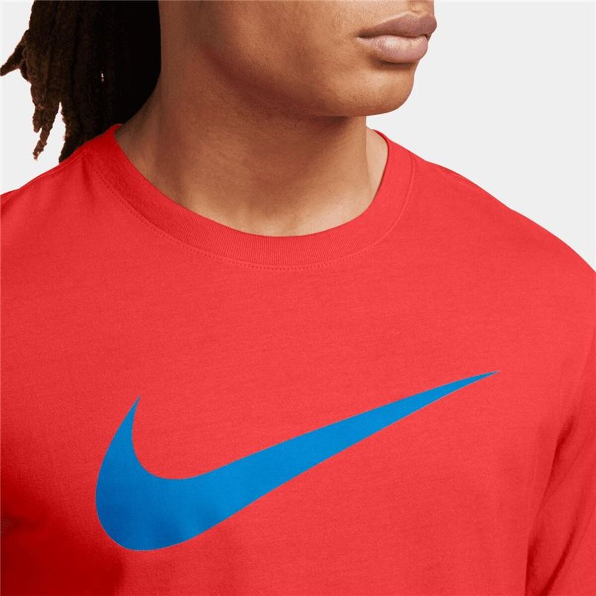 Mens Short Sleeve T-Shirt Nike DC5094-696 Red