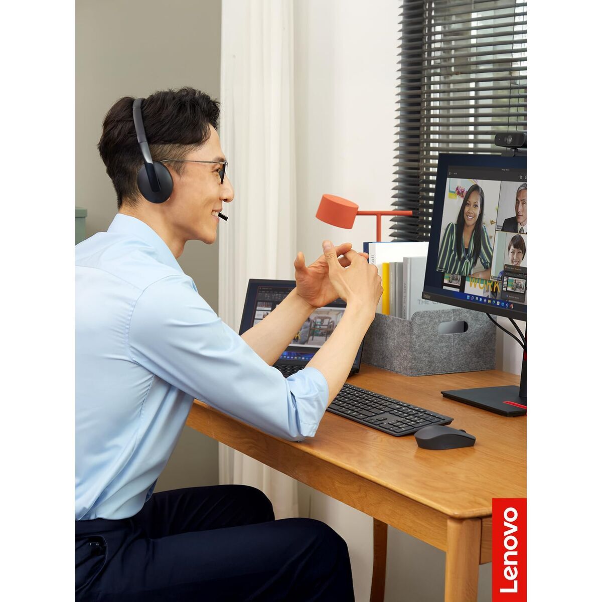 Headphones Lenovo 4XD1M39029 Black