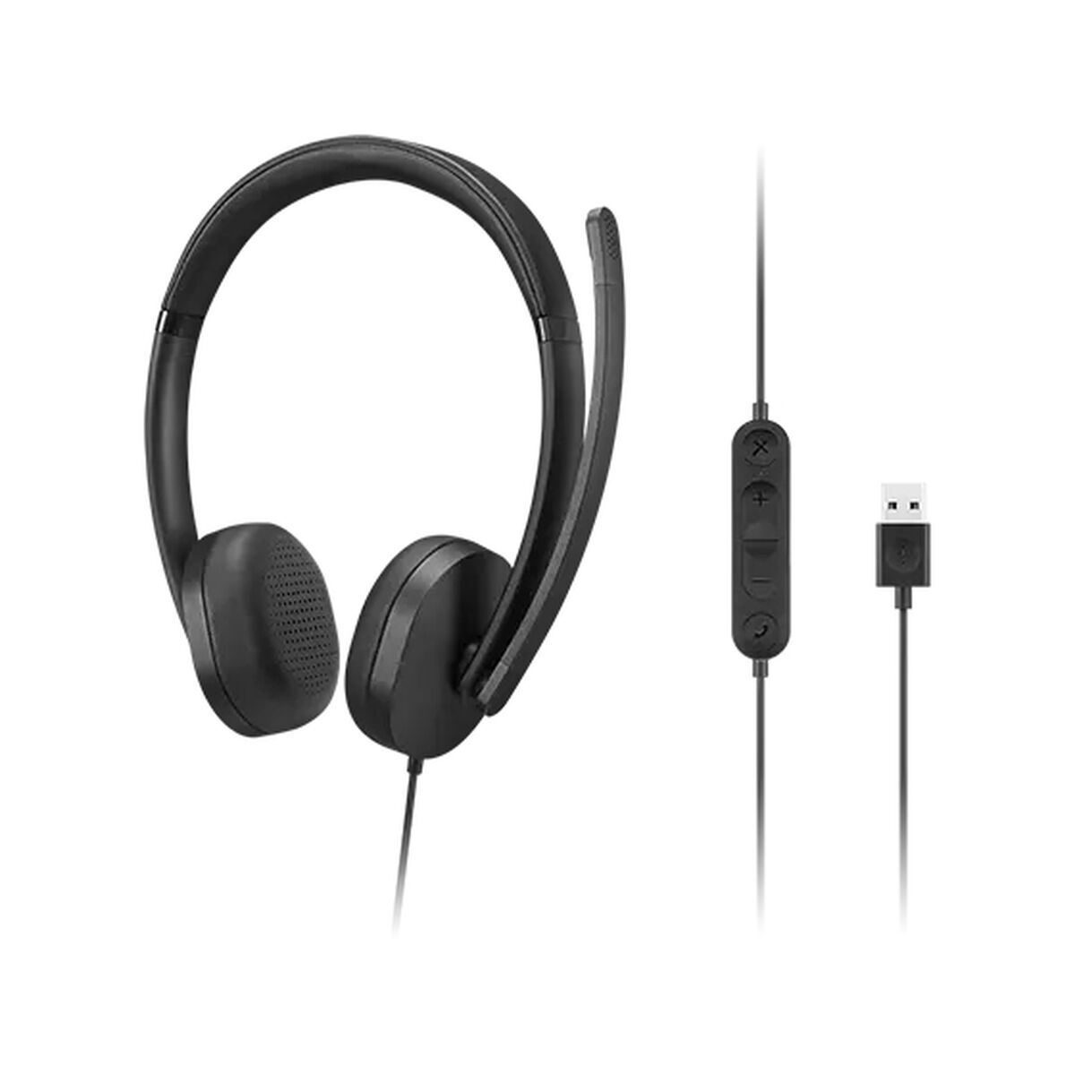 Bild von Headphones with Microphone Lenovo 4XD1P83425 Black