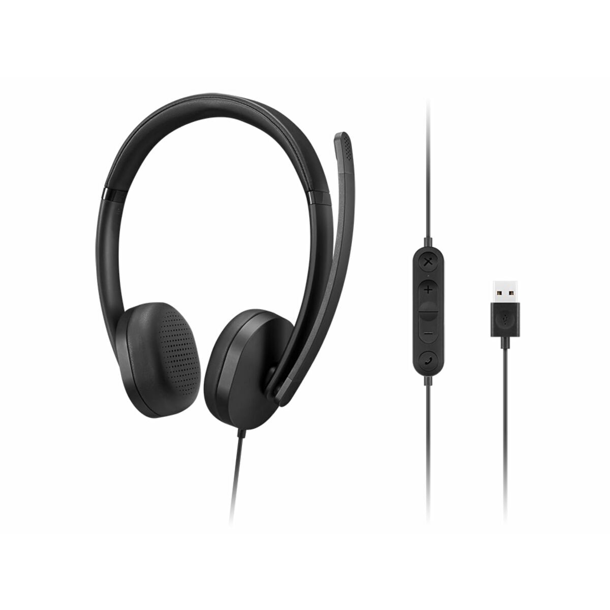 Bild von Headphones with Microphone Lenovo 4XD1P83425 Black