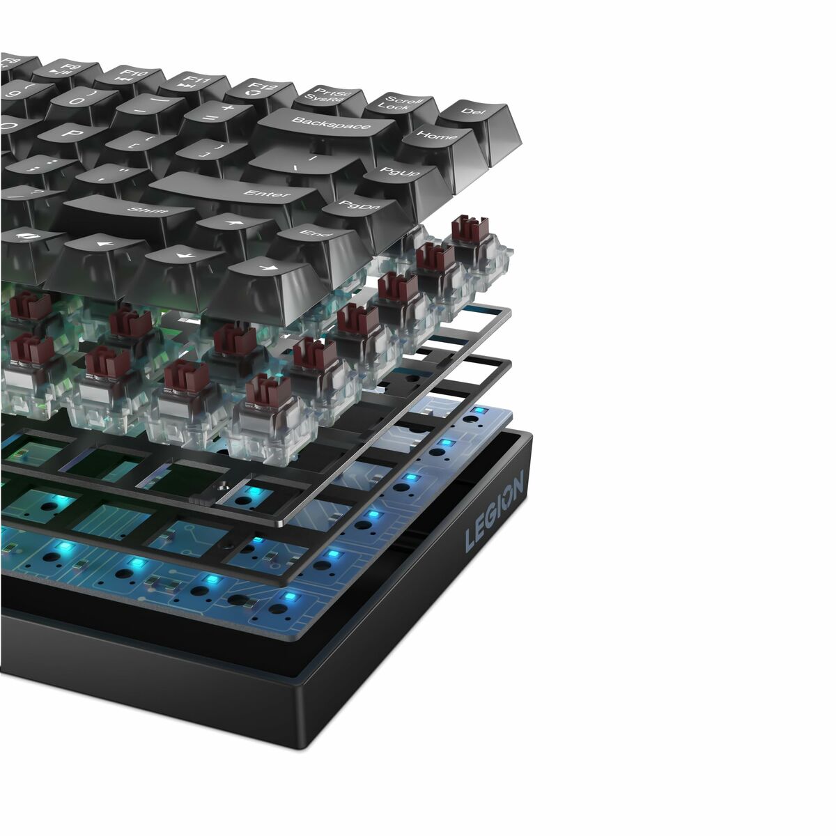 Afbeeldingen van Gaming Keyboard Lenovo Legion K510 Mini Pro Grey Spanish Qwerty