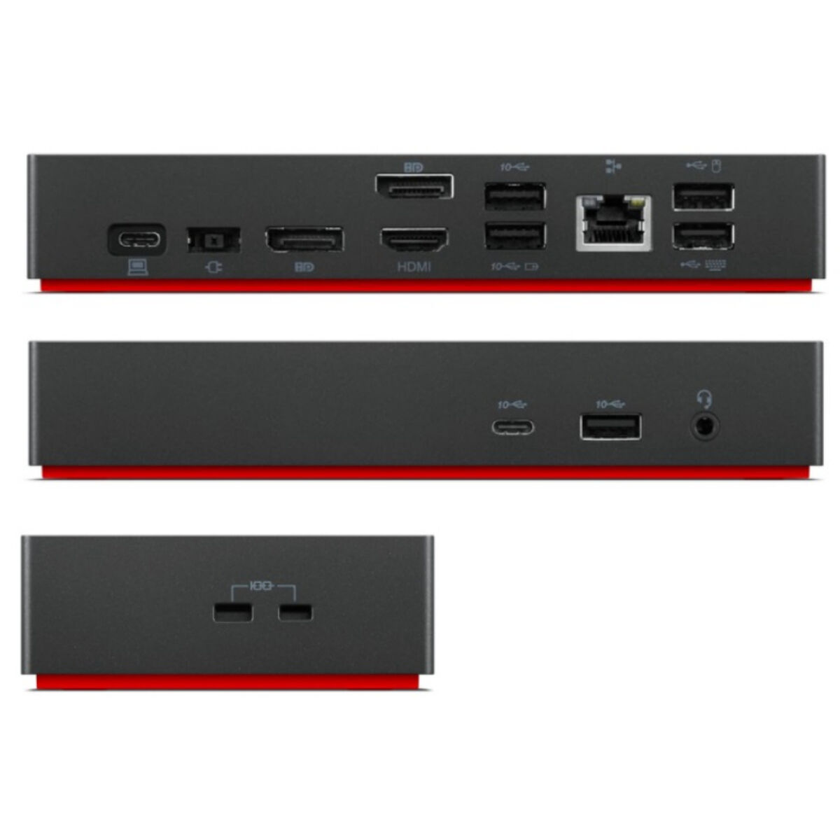 Obrazek USB Hub Lenovo 40AY0135EU Black