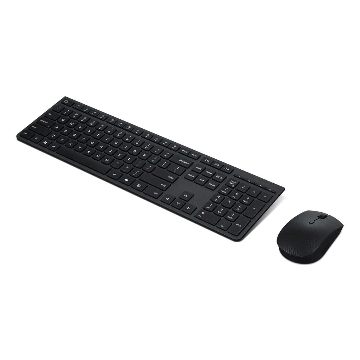 Bild von Keyboard and Mouse Lenovo 4X31R64344 Grey QWERTY
