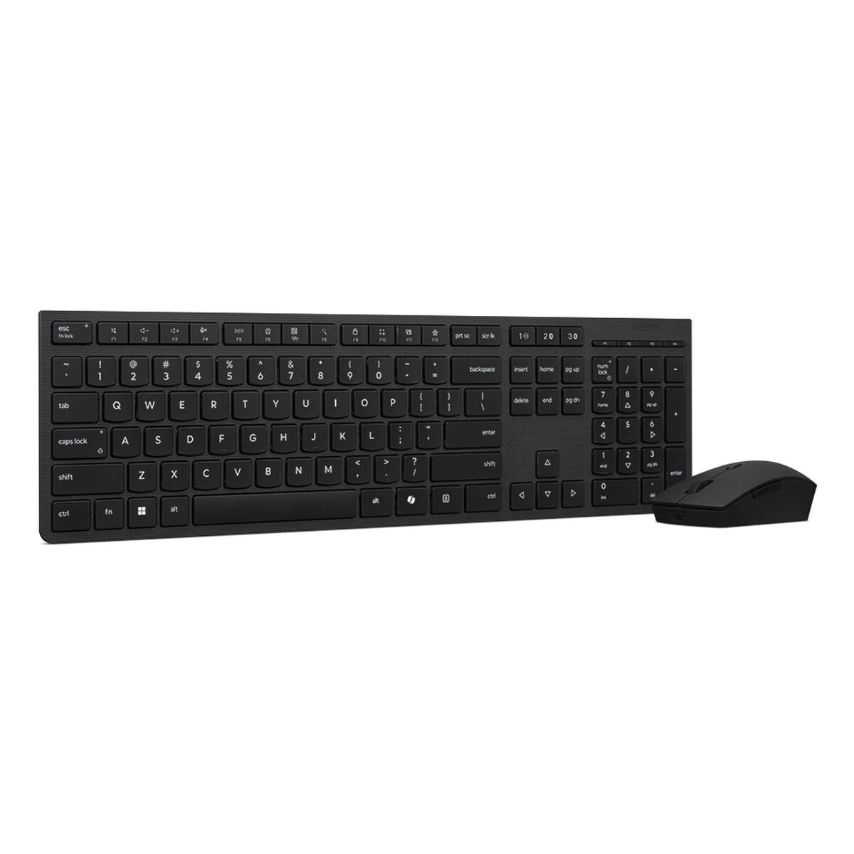 Bild von Keyboard and Mouse Lenovo 4X31R64344 Grey QWERTY