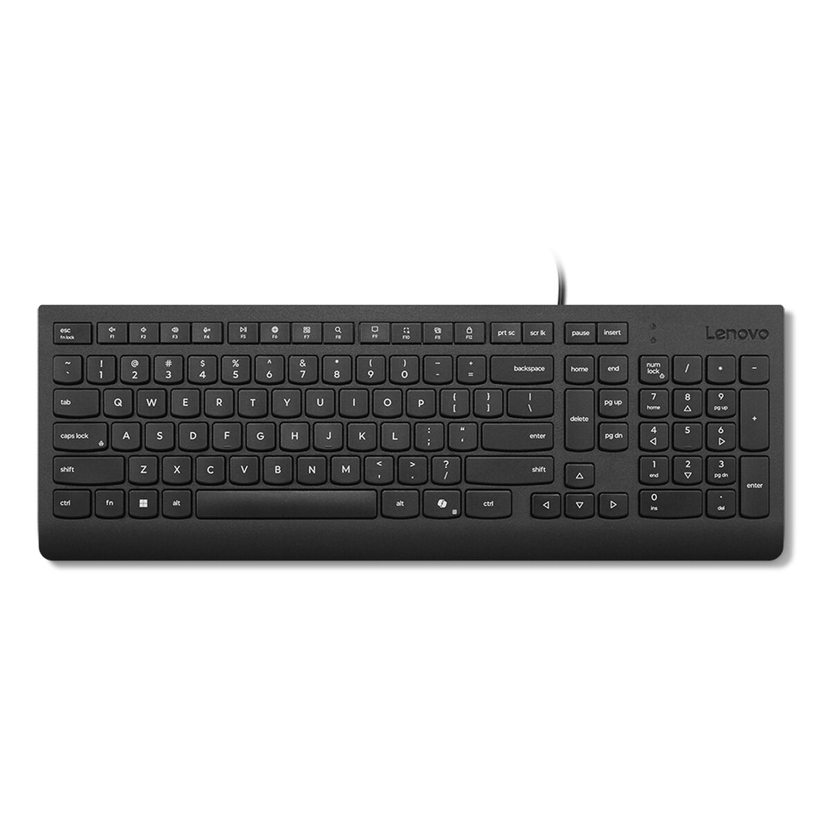 Obrazek Keyboard Lenovo 4Y41R64665 Black Spanish Qwerty
