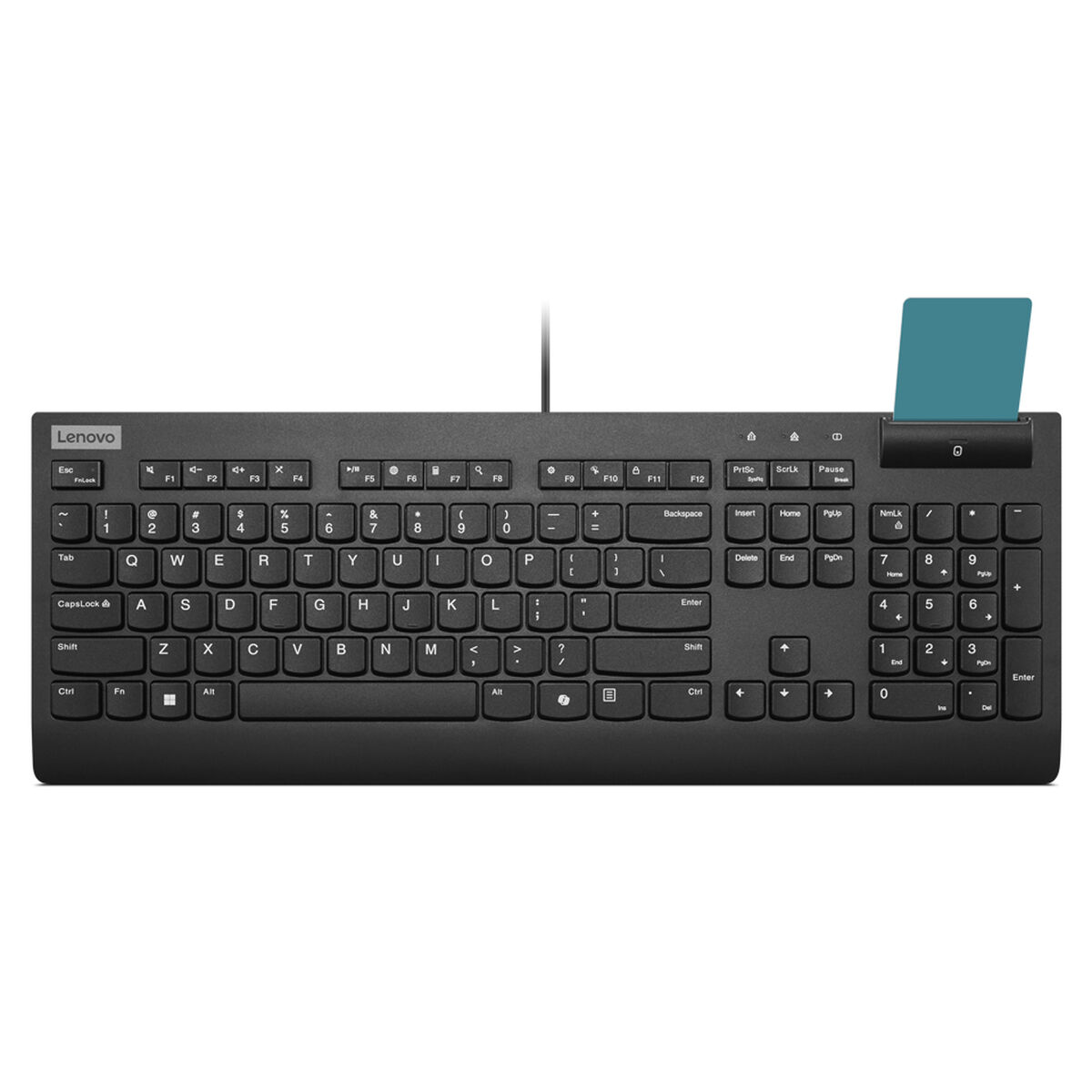 Image de Clavier Lenovo 4Y41R64707 Noir Espagnol Qwerty