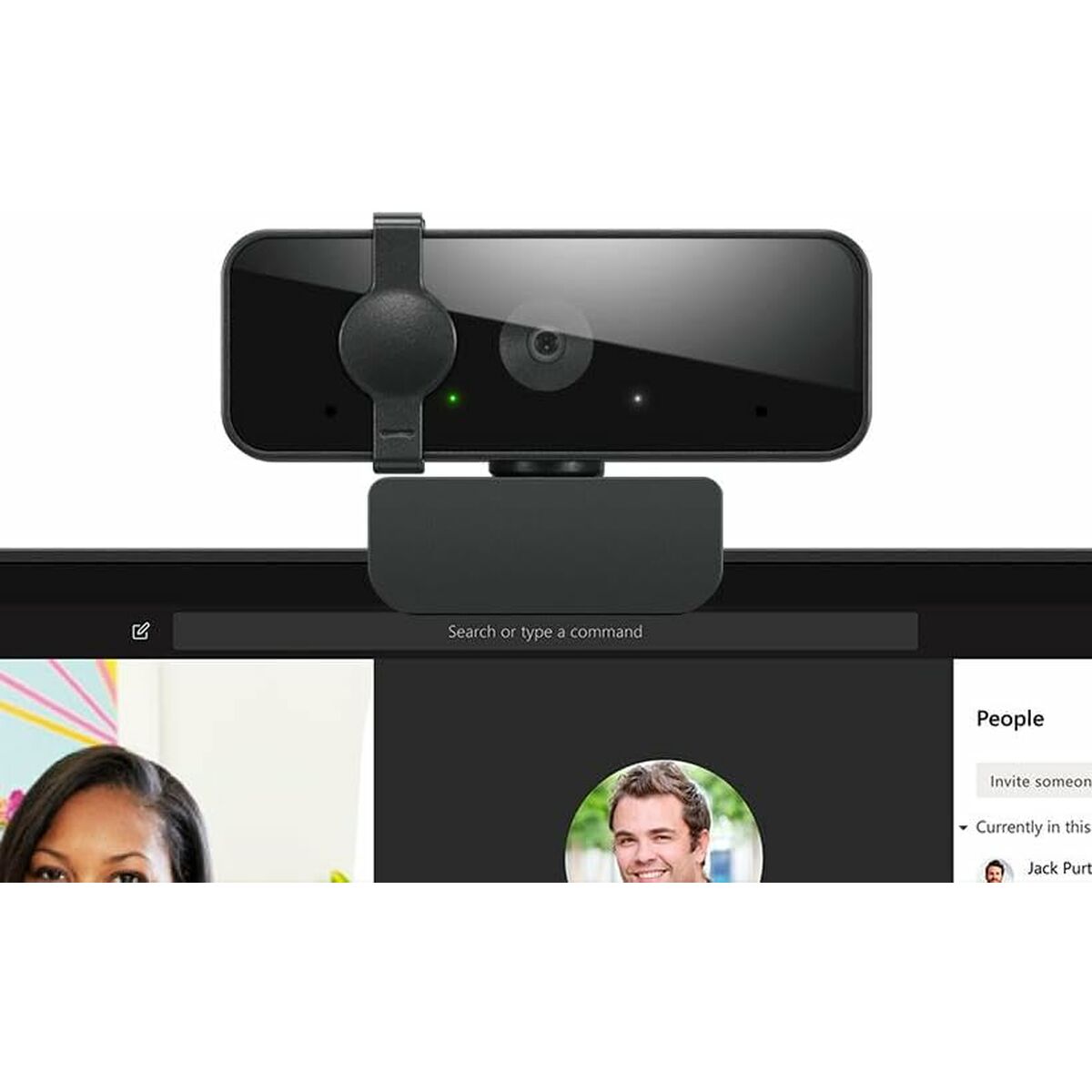 Kép Webcam Lenovo 4XC1S15018 Full HD 1080 p