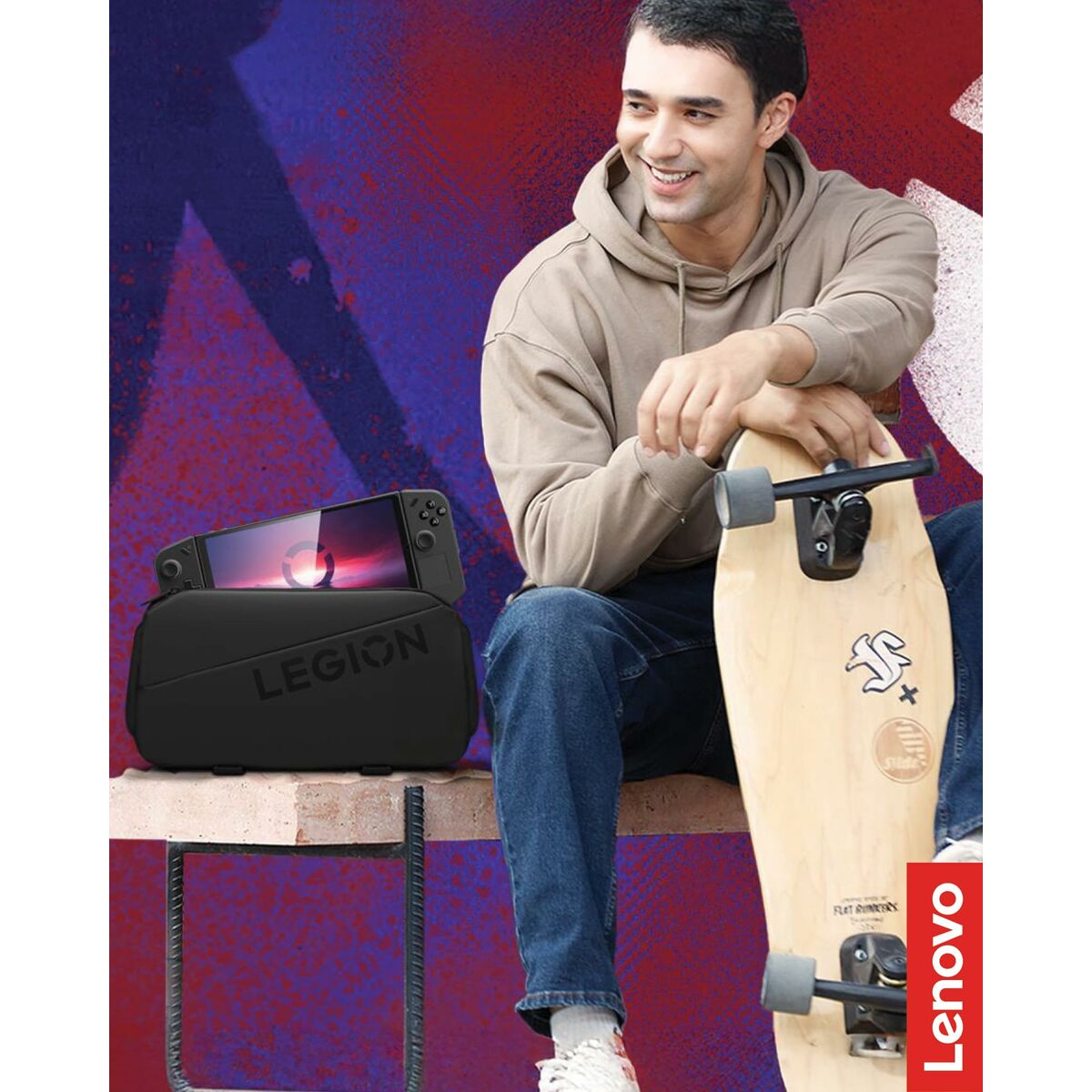 Afbeeldingen van Multi-use Over the Shoulder Backpack Lenovo Legion Go Black