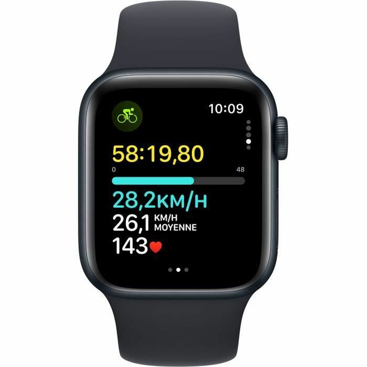 Afbeeldingen van Smartwatch Apple Watch SE (2ª Gen) 2023 Black 40 mm