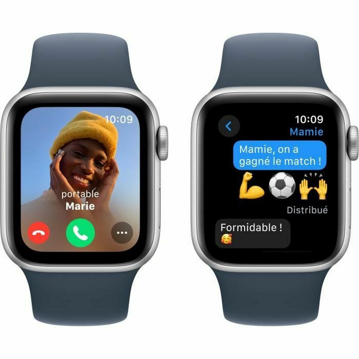 Afbeeldingen van Smartwatch Apple Watch SE (2a Gen) Blue Silver 40 mm