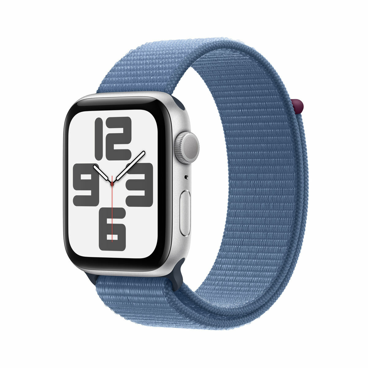 Montre intelligente Apple Watch SE Bleu Argenté 44 mm