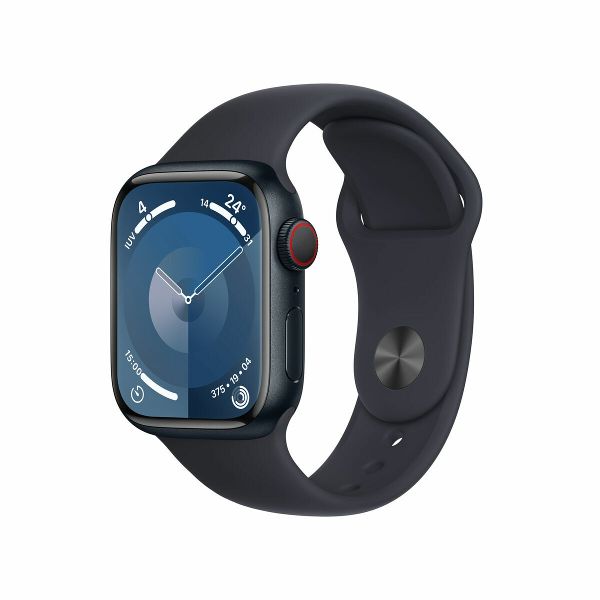 Smartwatch Apple Watch Series 9 + Cellular 1,9" Sort 41 mm