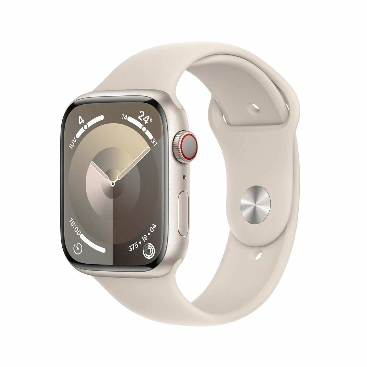 Smartwatch Apple Watch Series 9 1,9" Bianco Beige 45 mm