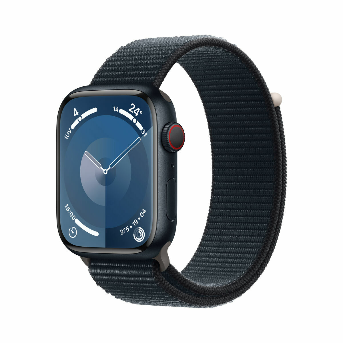Ceas inteligent Apple Watch Series 9 Negru 1,9" 45 mm