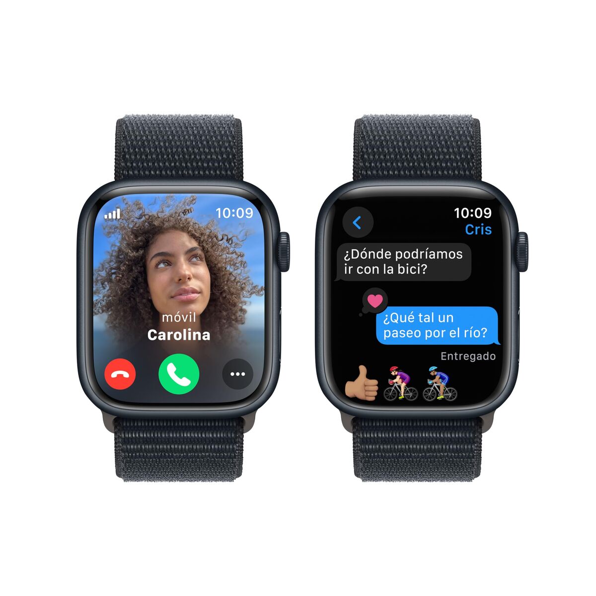 Smartwatch Apple Watch Series 9 Black 1,9" 45 mm