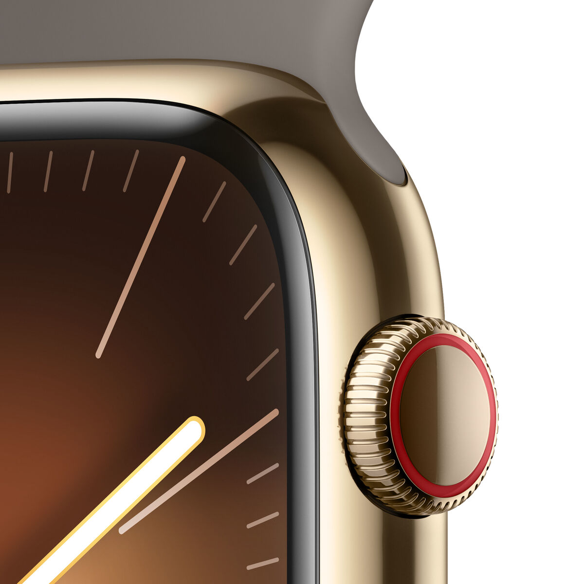 Smartwatch Apple Watch Series 9 Brun Gylden 45 mm