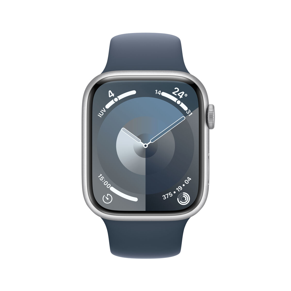 Smartwatch Watch S9 Apple MR9D3QL/A Azzurro Argentato 45 mm