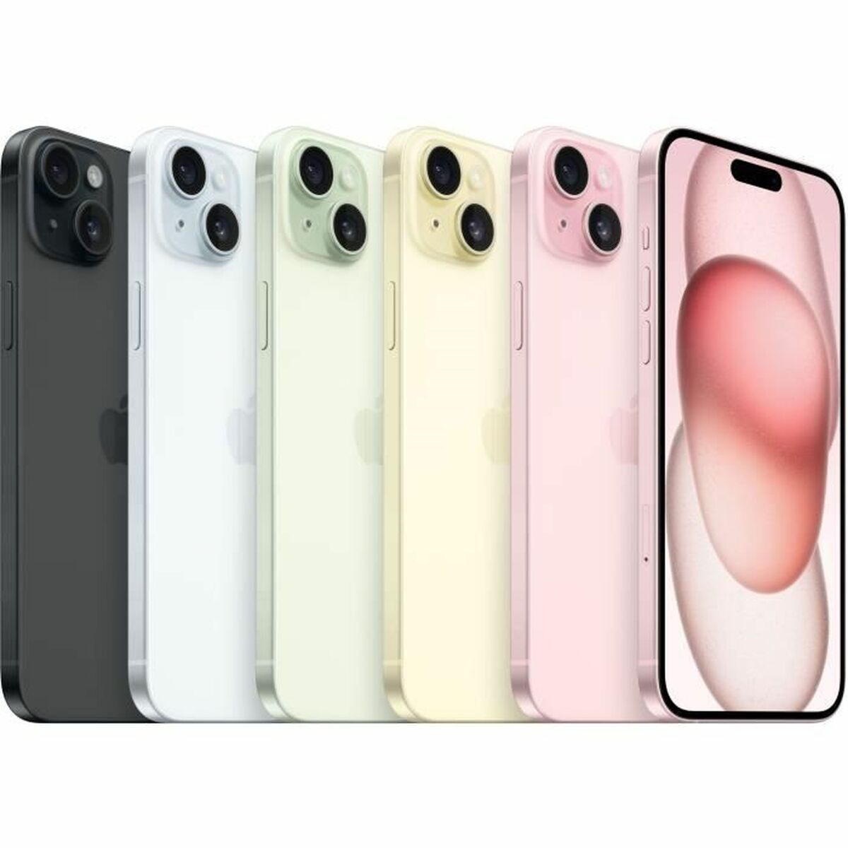 Afbeeldingen van Smartphone Apple iPhone 15 Plus 6,7" 256 GB Blue Black Pink