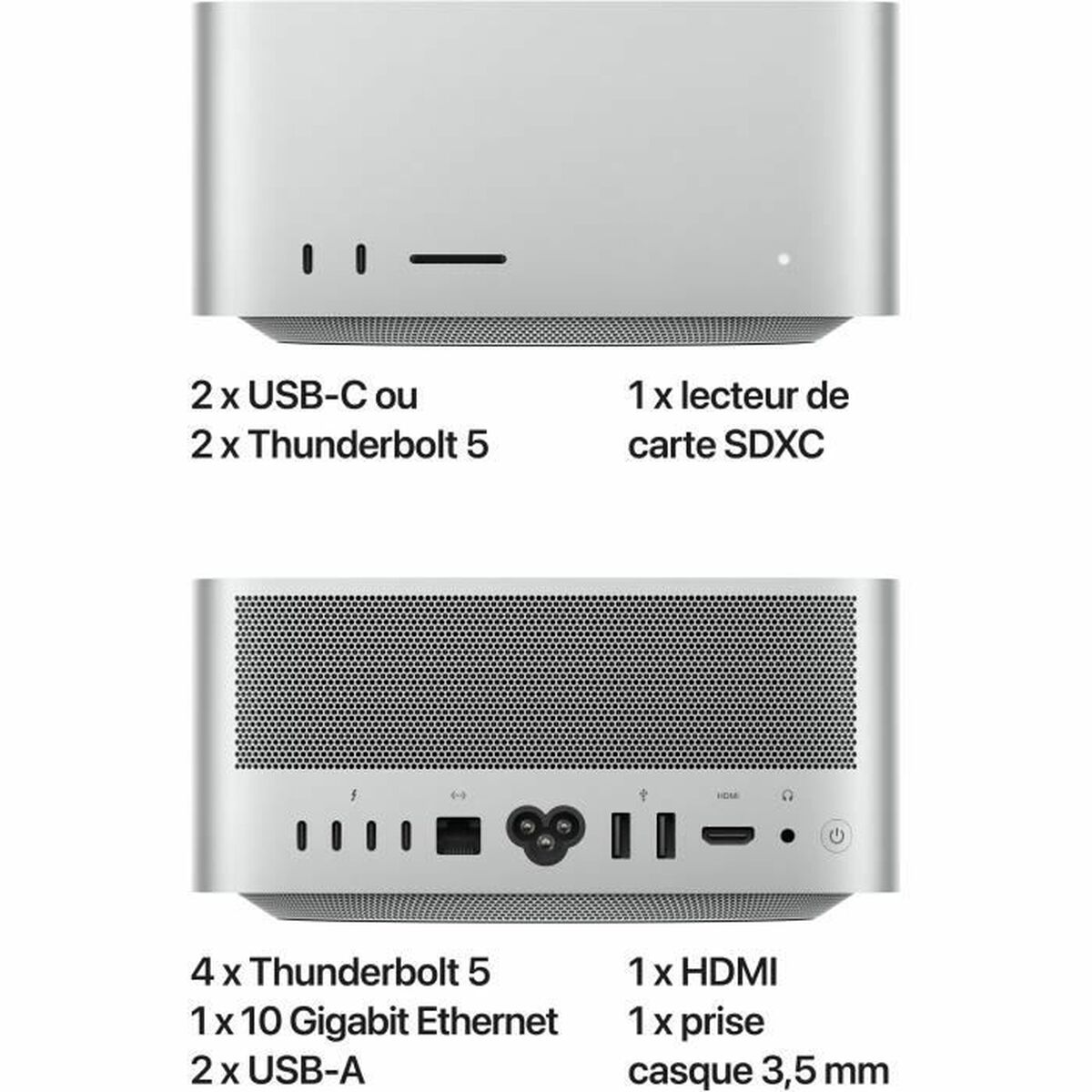 Afbeeldingen van Mini PC Apple Mac Studio 96 Gb RAM 1 TB SSD