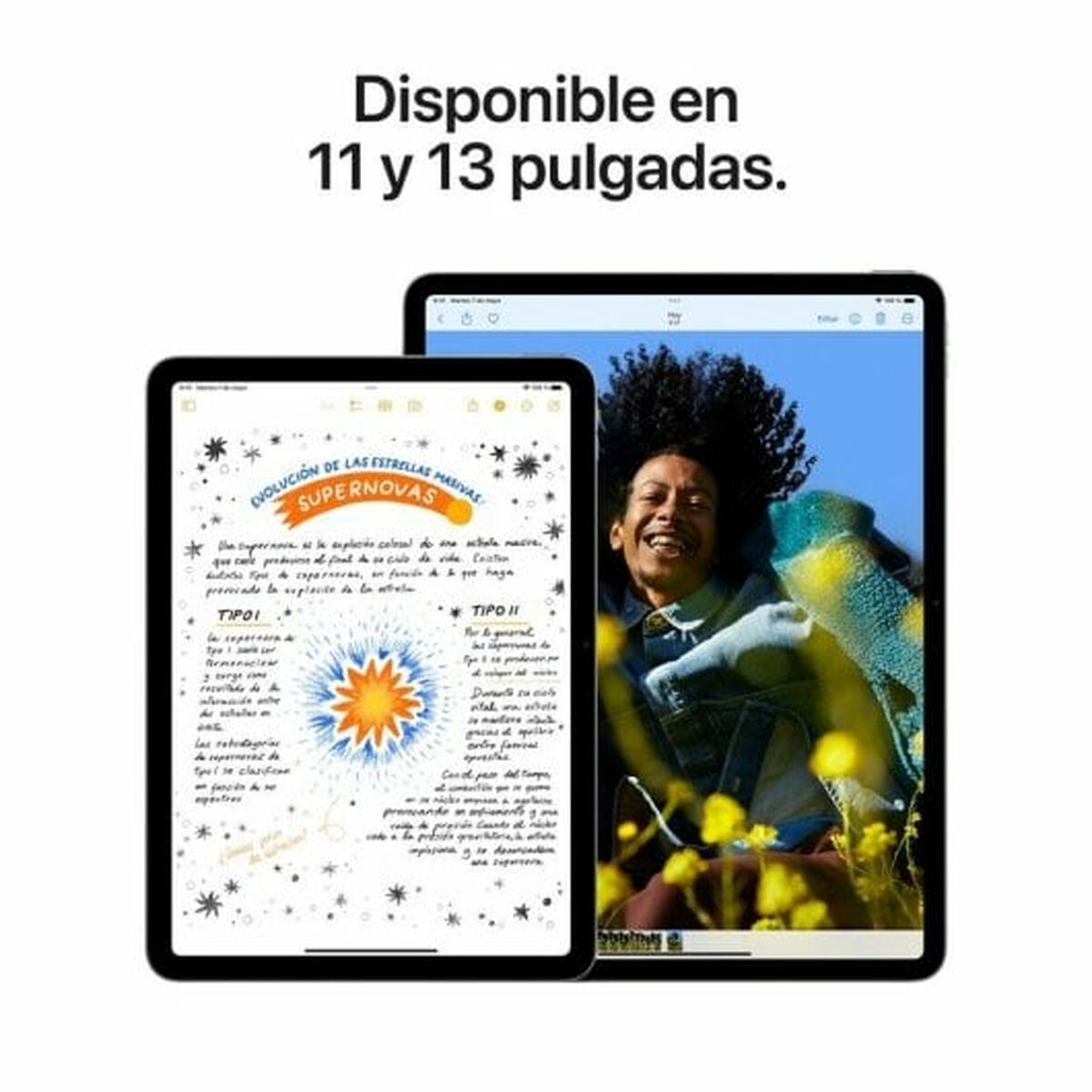 Afbeeldingen van Tablet Apple iPad Air 2024 11" M2 8 GB RAM 256 GB Grey