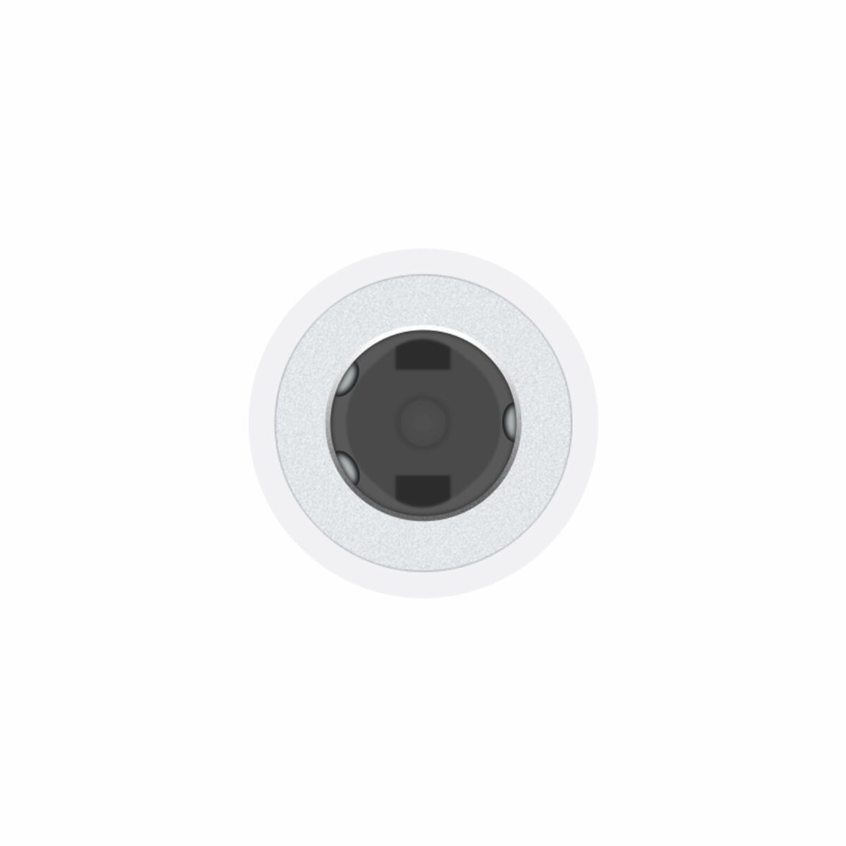 USB Adaptor Apple White