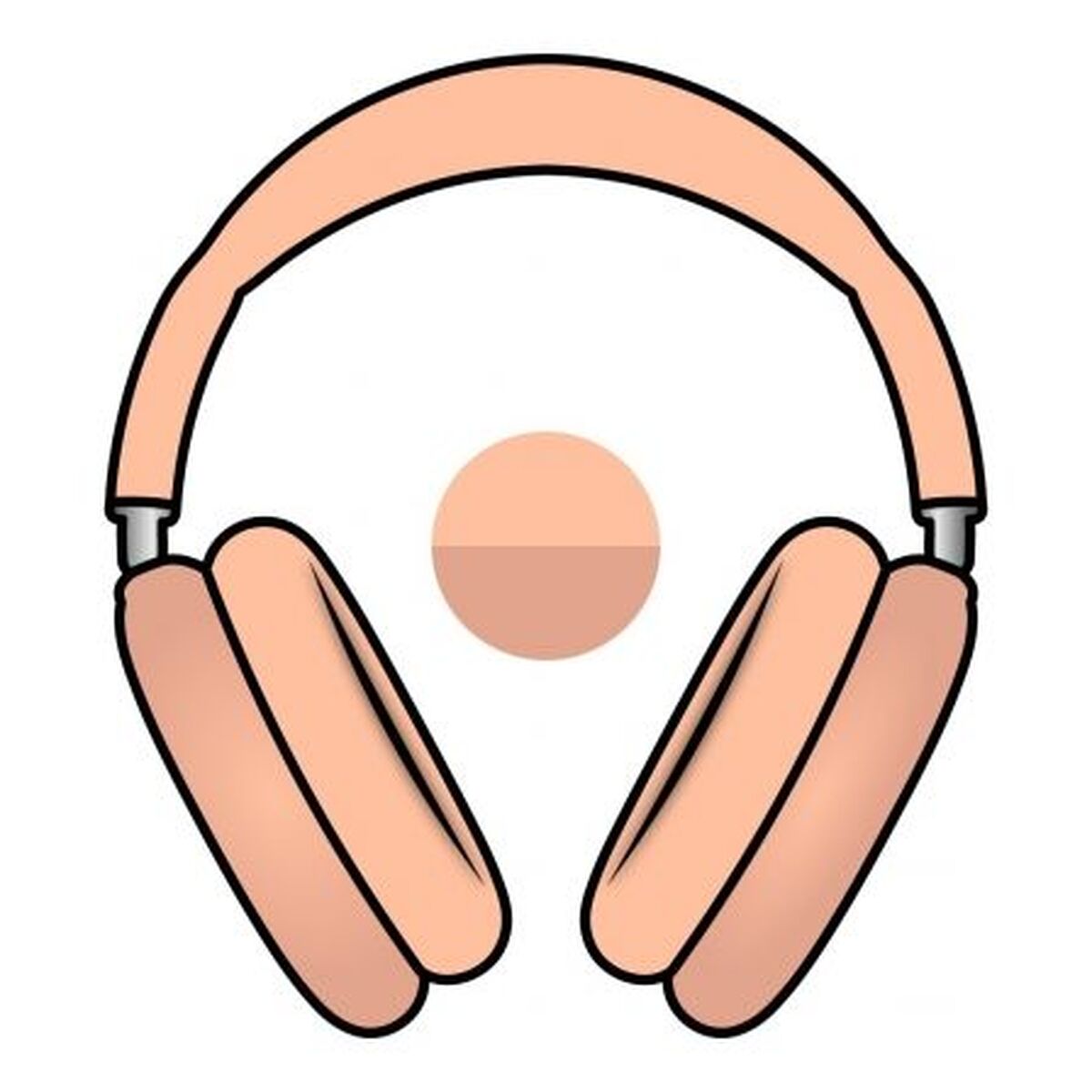 Picture of Headphones with Microphone Apple AirPods Max Orange