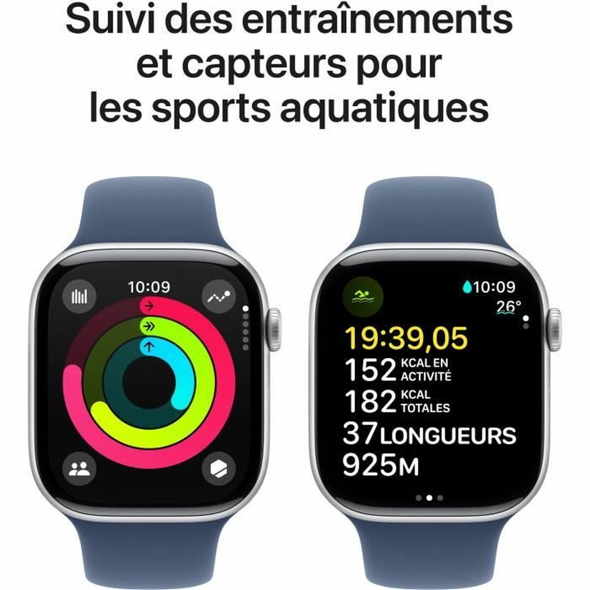 Smartwatch Apple Series 10 GPS Silver 1,96" 46 mm