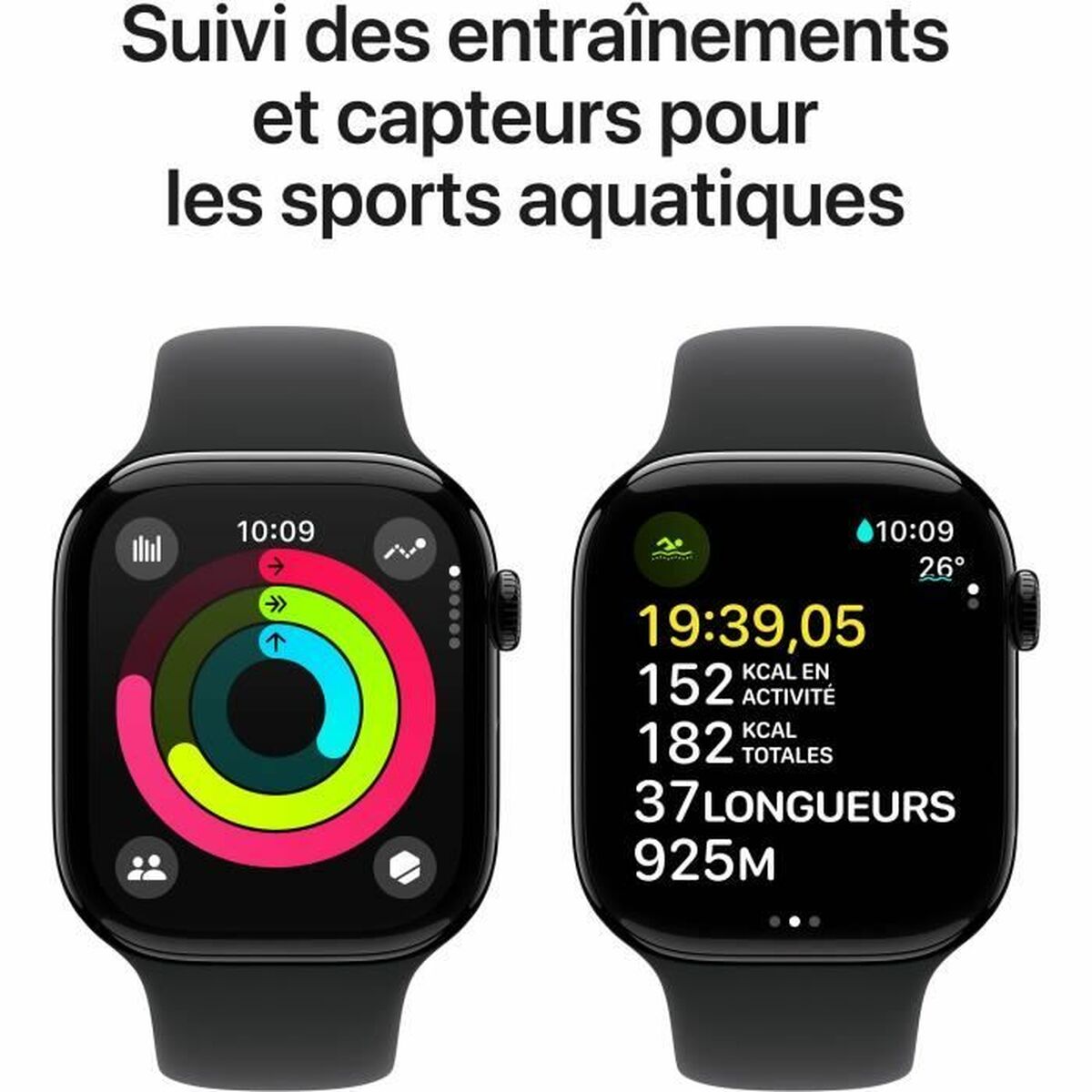 Image de Smartwatch Apple Series 10 GPS 46 mm Black