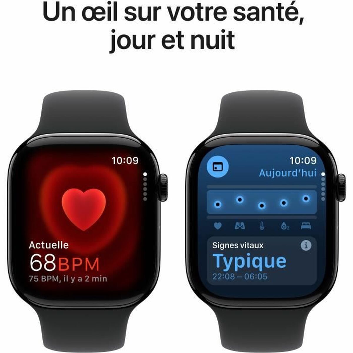 Image de Smartwatch Apple Series 10 GPS 46 mm Black