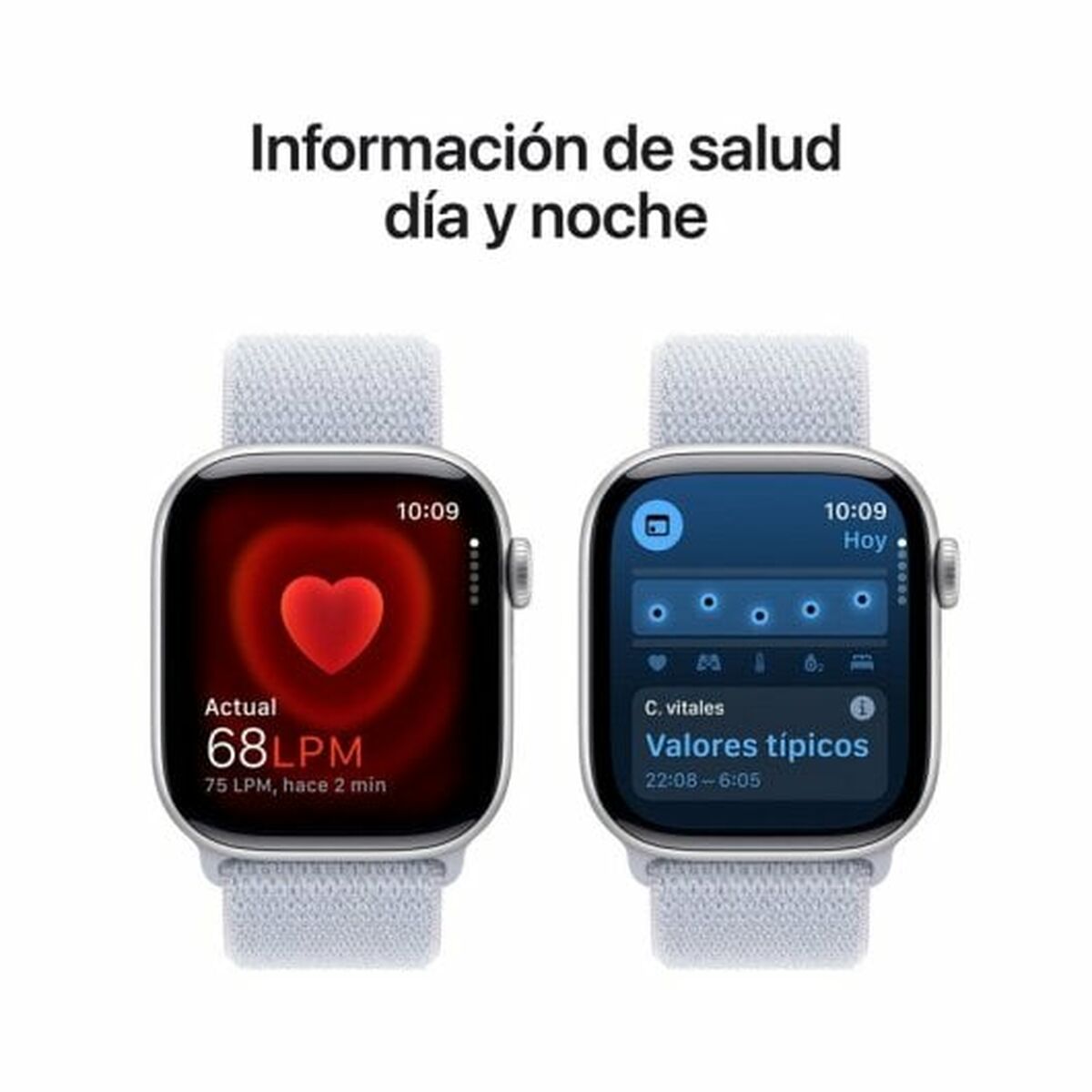 Afbeeldingen van Smartwatch Apple Watch Series 10 Blue Silver