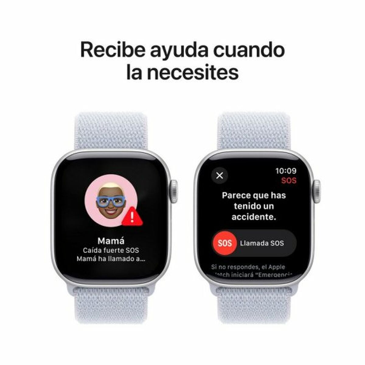 Afbeeldingen van Smartwatch Apple Watch Series 10 Blue Silver
