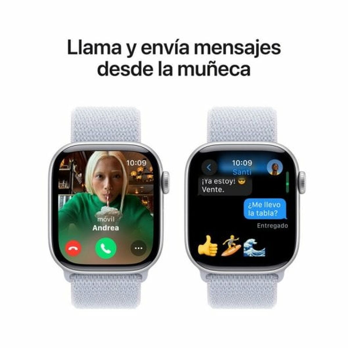 Afbeeldingen van Smartwatch Apple Watch Series 10 Blue Silver