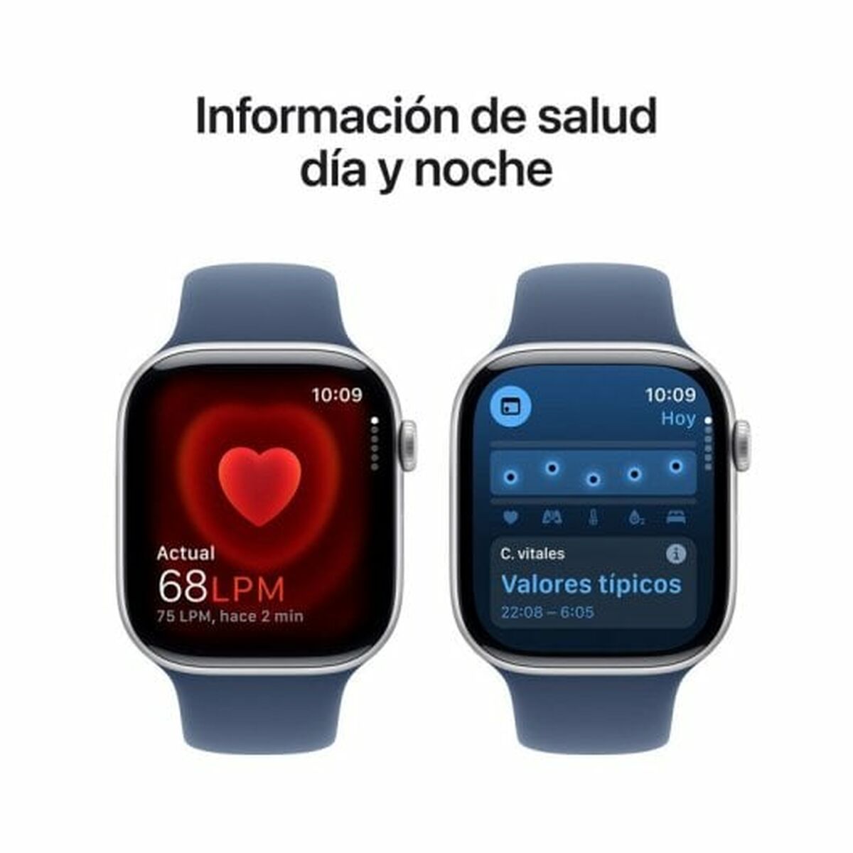 Afbeeldingen van Smartwatch Apple Series 10 Blue Silver 46 mm