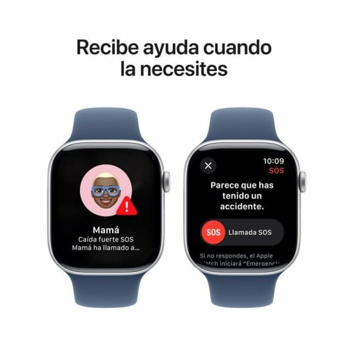 Afbeeldingen van Smartwatch Apple Series 10 Blue Silver 46 mm