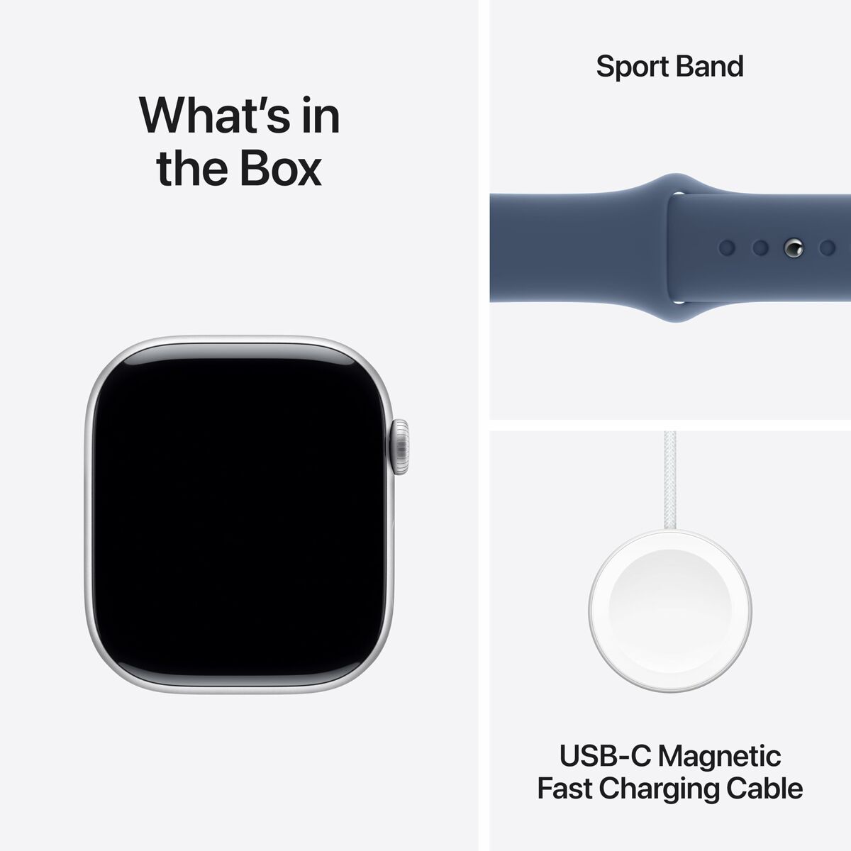 Smartwatch Apple Watch Series 10 GPS + Cellular Silver 1,96" 46 mm