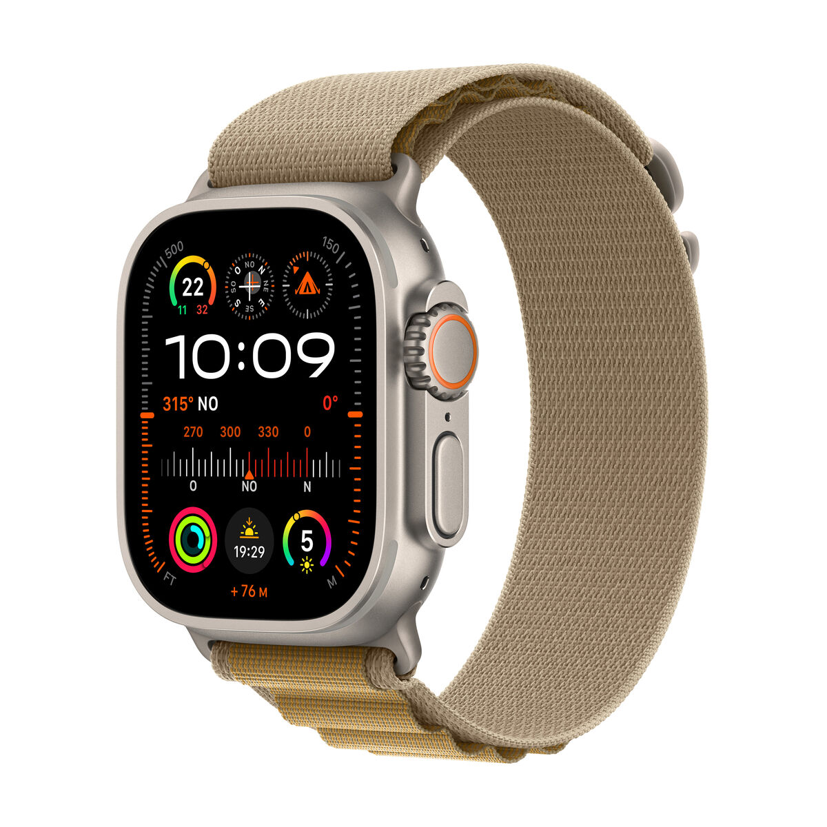 Smartwatch Apple Watch Ultra2 1,92" Titanio Cannella 49 mm