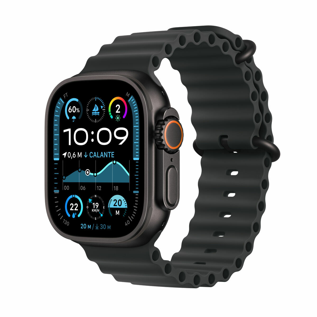 Afbeeldingen van Smartwatch Apple MX4P3TY/A Black 1,9" 49 mm