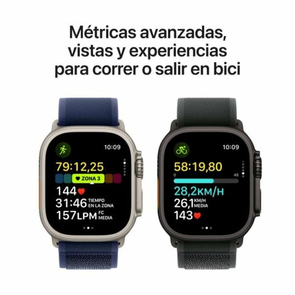Afbeeldingen van Smartwatch Apple Watch Ultra 2 MX4R3TY/A Black Green 49 mm